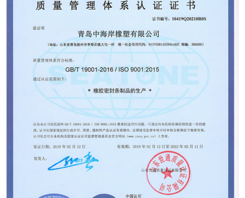 ISO Certification 01