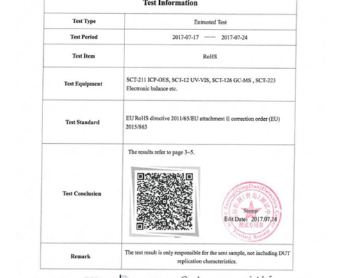 Rosh Certification 01