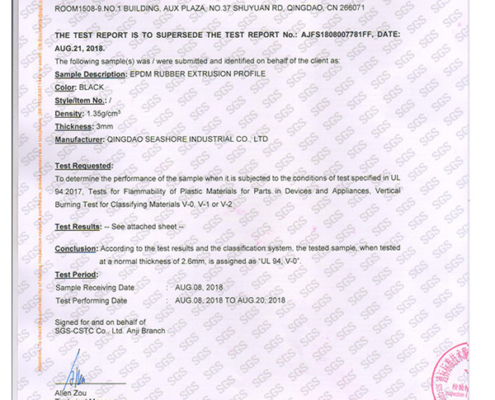 SGS Certification 01