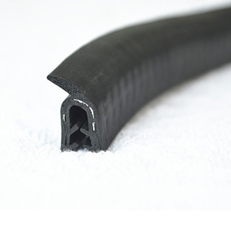 Rubber Co-extrusion Seals for boat railway glass protection 01