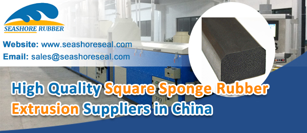 High-Quality-Square-Sponge-Rubber-Extrusion-Suppliers-in-China-SEASHORE