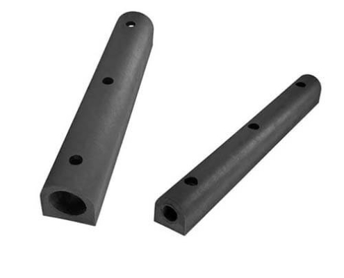 Extruded rubber D shape fender for marine (2)