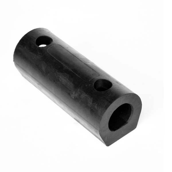 Extruded rubber D shape fender for marine (3)