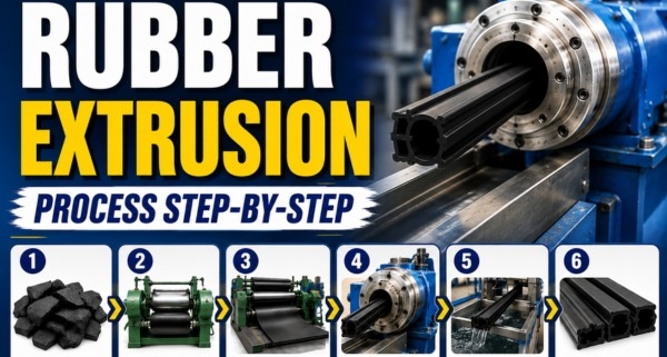 Rubber Extrusion Process Step by Step
