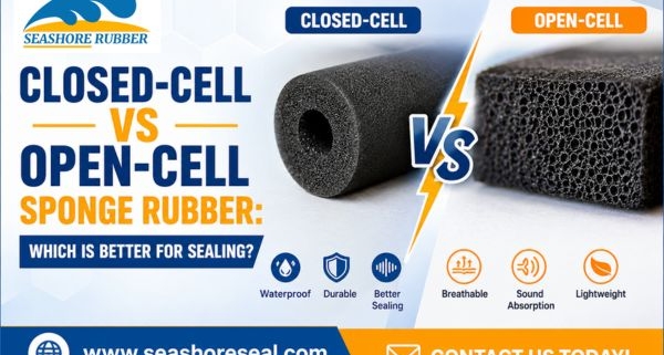 Closed-Cell vs Open-Cell Sponge Rubber For Sealing
