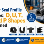 Rubber Seal Profile Shapes: D, U, T, E and P Shapes Explained