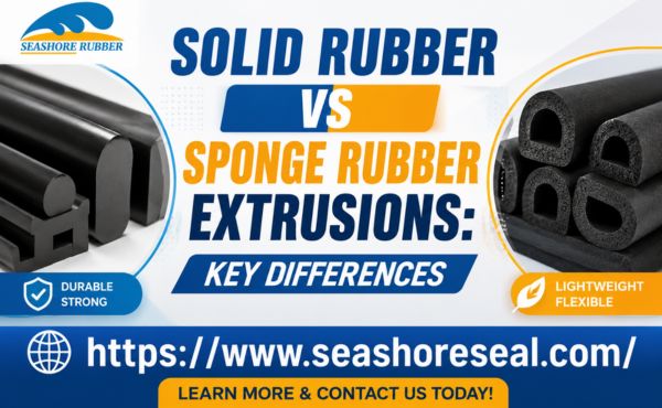 Solid Rubber vs Sponge Rubber Extrusions
