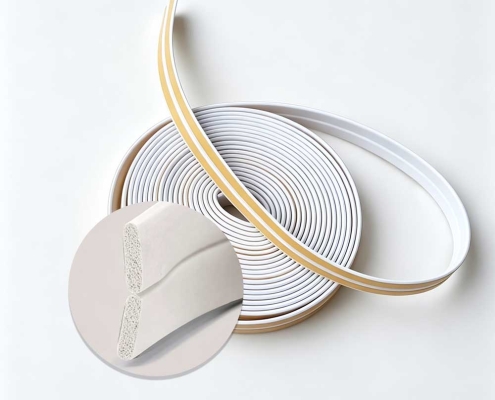 Adhensive Back Extruded Rubber L Shape Seals Adhensive Back Extruded Rubber L Shape Seals