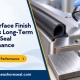 How Surface Finish Impacts Long-Term Rubber Seal Performance